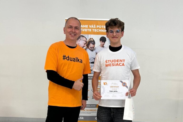 Tobias Santa – Študent mesiaca október 2026